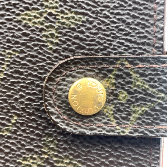Authentic LOUIS VUITTON Monogram Canvas Small Ring Agenda PM - Picture 6 of 13